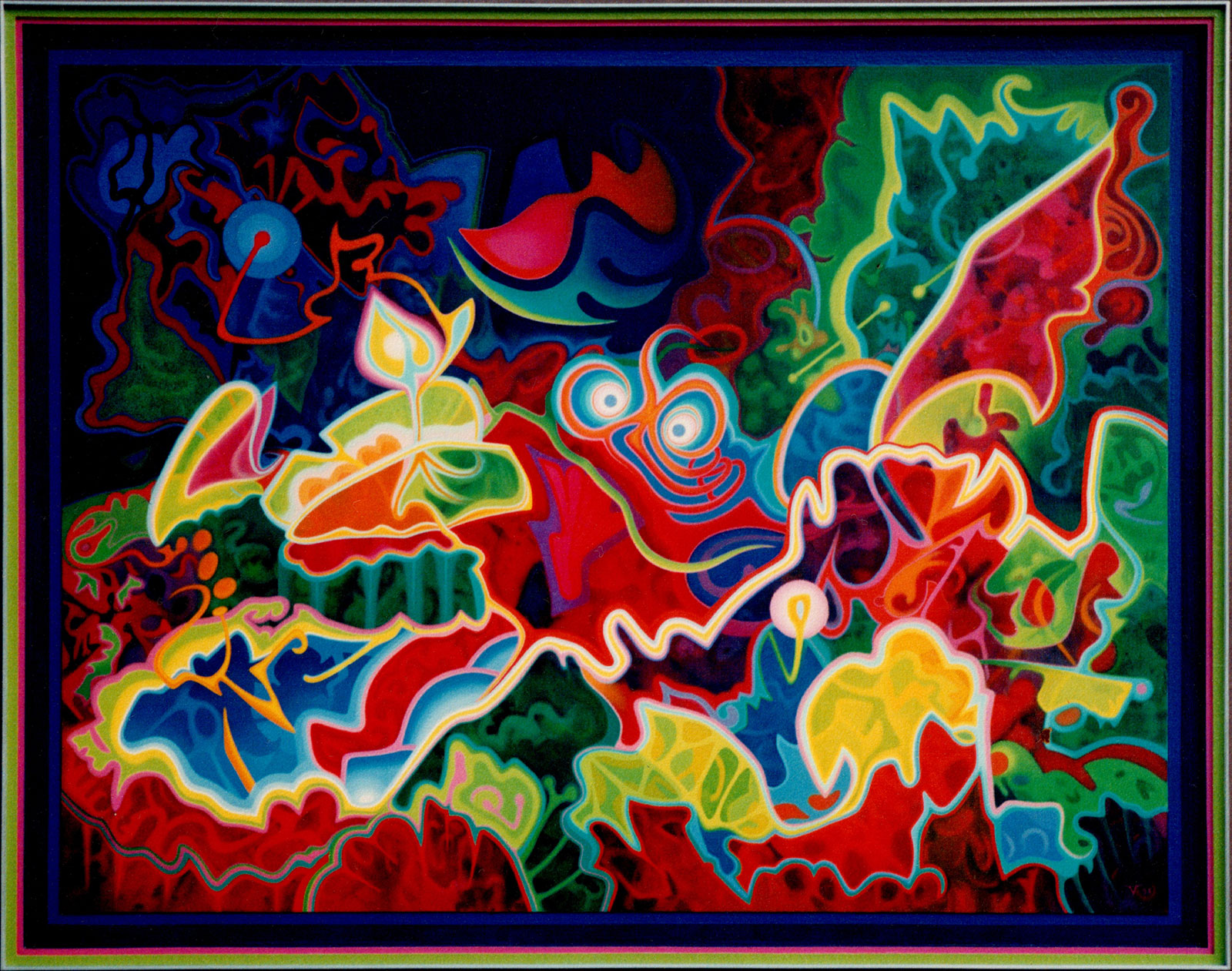 Sinbads Garden, 1993, Oil, 53.5x41½